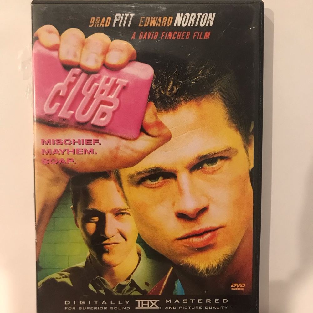 Fight Club Movie DvD & Case